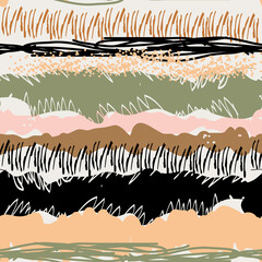 pattern with abstract stripes