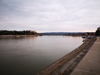 autumn day in novi sad serbia
