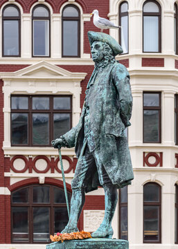 Baron of Holberg statue