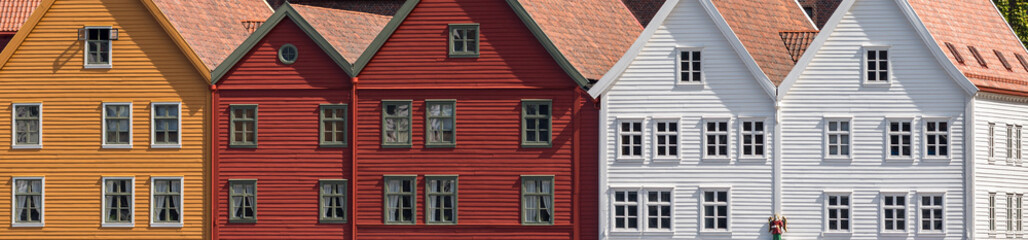 Fototapeta na wymiar Bergen architecture