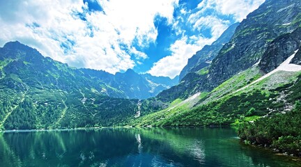 Lake in the Polish Tatra Mountains, Morskie Oko © Robert