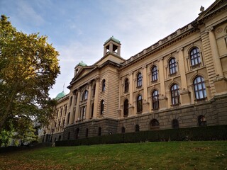 capital of serbia belgrade in autumn