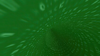 Obraz premium Driving through the binary data tunnel