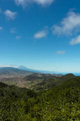 Teneryfa, widok na wulkan Teide - obrazy, fototapety, plakaty