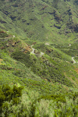 Teneryfa, droga przez góry Anaga