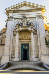 Roman Catholic titular Church of Saint Andrew's at Quirinal (Sant'Andrea al Quirinale, 1670) in...