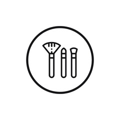 Beauty tools icon design