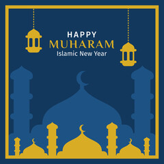 Happy-Muharam-Islamic-New-year-greeting-design