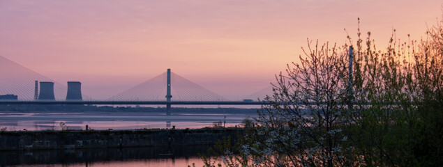 Sunrise Over the River