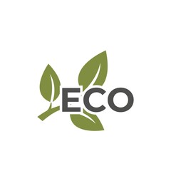 eco icon. eco friendly, natural, ecology, green and environment symbol