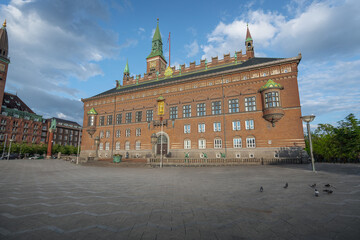 Fototapeta premium City Hall at City Hall Square - Copenhagen, Denmark