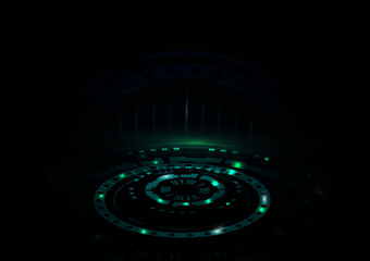 Obraz premium พื้นหลังสีดำนามธรรม