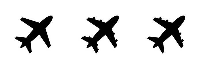 airplane icon vector sign symbol