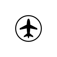 airplane icon vector sign symbol