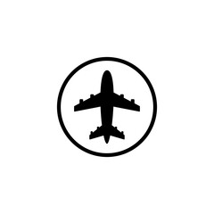 airplane icon vector sign symbol