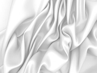 Abstract white fabric texture background