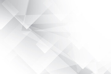 Abstract  white and gray color, modern design background with geometric shape. Vector illustration.