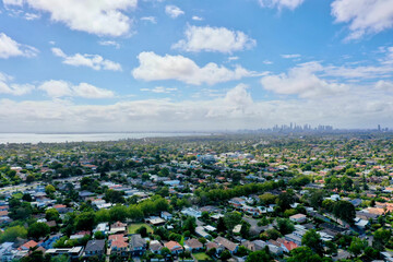 view of the city