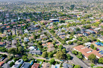 aerial view of area