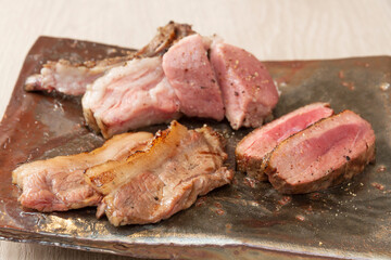 焼肉3種盛り