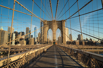 Fototapeta premium Puente de Brooklyn