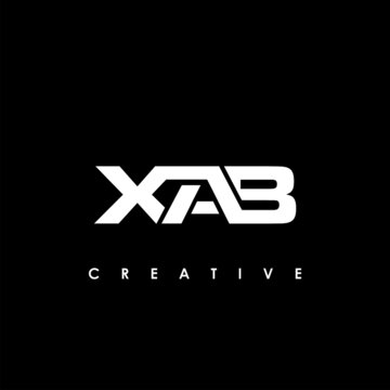 XAB Letter Initial Logo Design Template Vector Illustration