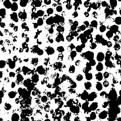 Ink stamps and spots. Seamless abstract pattern for cover, packing design