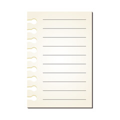 罫線ノート　メモ帳　背景素材