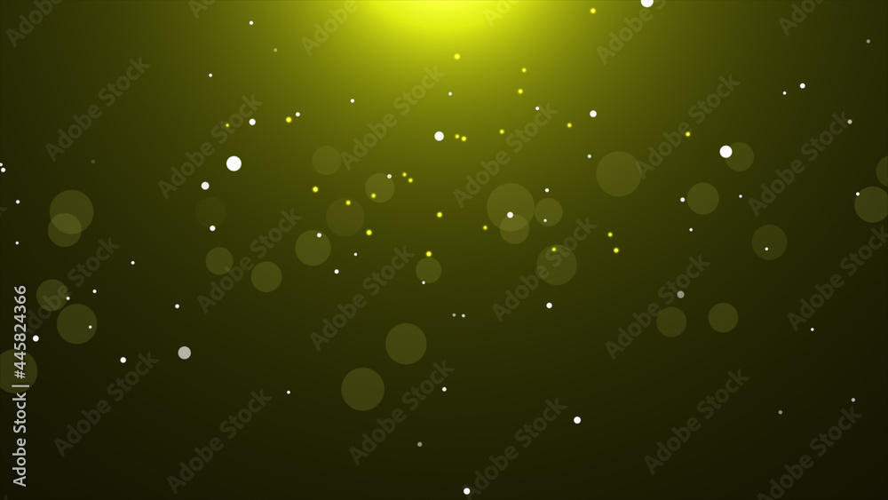 Wall mural gold particle flare background for background concept