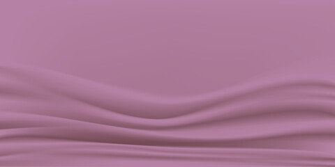 Abstract vector background luxury Mauve cloth or liquid wave.Abstract purple fabric texture background.Rippled wavy silk.Shiny cotton fabric.Cloth,satin soft wave.Mauve background.Vector illustration.