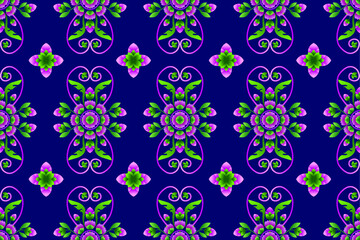 Seamless traditional background design. indigenous pattern, tribal pattern, graphic pattern