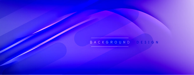 Abstract background. Shadow lines on bright shiny gradient background.