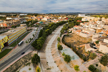 Fototapeta premium view of the city