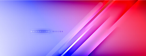 Abstract background. Shadow lines on bright shiny gradient background.