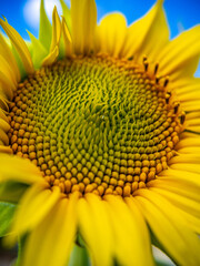 girasol de cerca © Immaculada