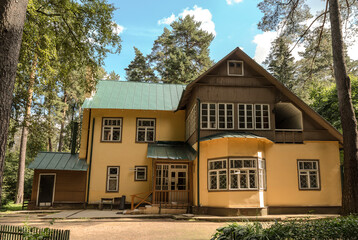 House-museum of the famous russian writer K. I. Chukovsky in Peredelkino. Moscow, Russia