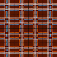 line dash seamless pattern on brown
