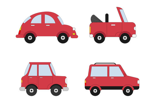 cute car shape collection