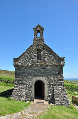 Fototapeta na wymiar St Non's Chapel, Pembrokeshire