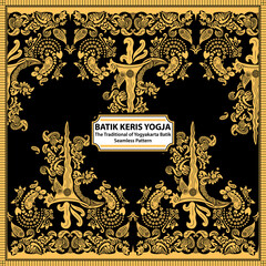 Batik Keris Yogja - The Traditional of Yogyakarta Batik Seamless Pattern