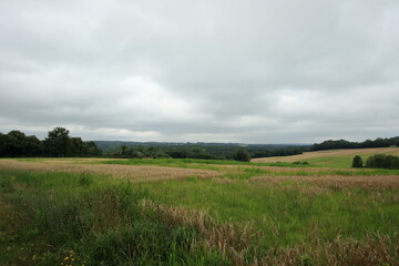 landscape with clouds