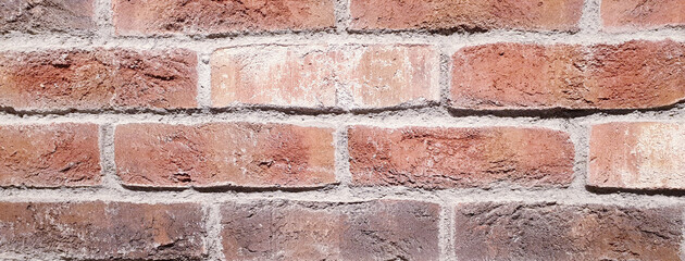 Brick stone wall background banner