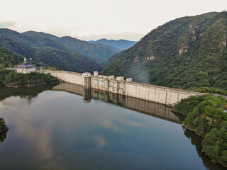 Fototapeta na wymiar 広島県世羅町　八田原ダムの風景