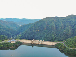広島県世羅町　八田原ダムの風景