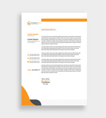 Letterhead Design Template