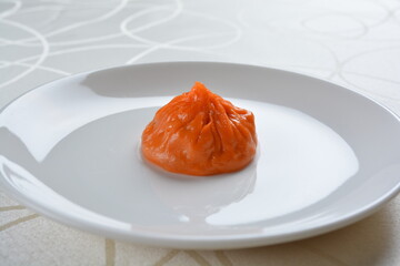 steamed fresh seafood pork meatball dumpling soup colourful Shanghai xiao long bao in bamboo basket Hong Kong dim sum menu