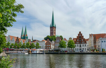 Obraz premium Hanseatic City of Lübeck