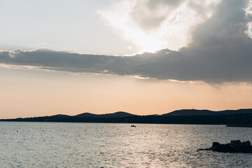 Obraz premium Greece, Halkidiki, Macedonia, Central Macedonia, Aegean Sea, Afitos, Kasandria 
