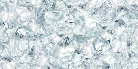 氷 イラスト リアル 背景 全面 濃