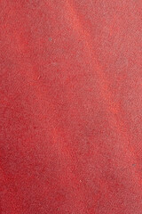 A close-up shot of the surface of leather used for handmade